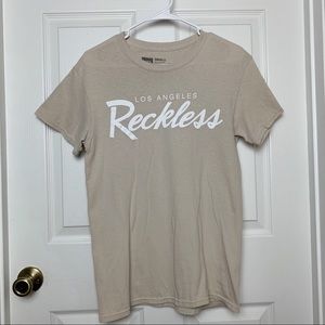 Los Angeles Young and Reckless T-shirt!